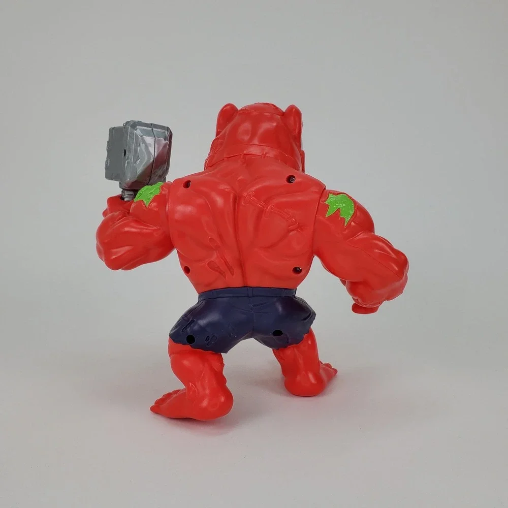 ZURU Smashers Mega Horror Surprise Red‎ T-Rex Dinosaur Action Figure Hammer